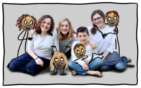 Resnick kids and Freier kids